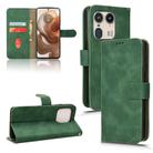 For Motorola Edge 50 Ultra Skin Feel Magnetic Flip Leather Phone Case(Green) - 1