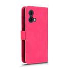 For Motorola Moto G85 / S50 Neo Skin Feel Magnetic Flip Leather Phone Case(Rose Red) - 3