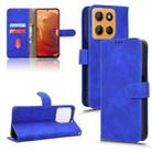 For Motorola Moto G15 4G Skin Feel Magnetic Flip Leather Phone Case(Blue) - 1