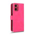 For Motorola Moto G05 Skin Feel Magnetic Flip Leather Phone Case(Rose Red) - 3