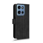 For Motorola Moto G 5G 2025 Skin Feel Magnetic Flip Leather Phone Case(Black) - 3