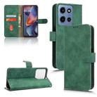 For Motorola Moto G 5G 2025 Skin Feel Magnetic Flip Leather Phone Case(Green) - 1