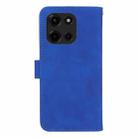 For Motorola Edge 5G 2025 Skin Feel Magnetic Flip Leather Phone Case(Blue) - 3