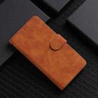 For Motorola Edge 5G 2025 Skin Feel Magnetic Flip Leather Phone Case(Brown) - 2