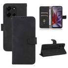 For Motorola Edge 60 Fusion Skin Feel Magnetic Flip Leather Phone Case(Black) - 1