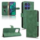For Motorola Moto G Stylus 5G 2025 Skin Feel Magnetic Flip Leather Phone Case(Green) - 1