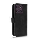 For Motorola Edge 60 Pro Skin Feel Magnetic Flip Leather Phone Case(Black) - 3