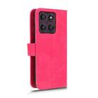 For Motorola Edge 60 Pro Skin Feel Magnetic Flip Leather Phone Case(Rose Red) - 3