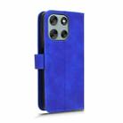 For Motorola Moto G56 5G Skin Feel Magnetic Flip Leather Phone Case(Blue) - 3