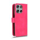 For Motorola Moto G56 5G Skin Feel Magnetic Flip Leather Phone Case(Rose Red) - 3