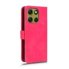 For Motorola Moto G86 5G Skin Feel Magnetic Flip Leather Phone Case(Rose Red) - 3