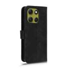 For Motorola Moto G86 Power 5G Skin Feel Magnetic Flip Leather Phone Case(Black) - 3