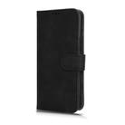 For Honor 100 5G Skin Feel Magnetic Flip Leather Phone Case(Black) - 2