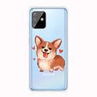 For Samsung Galaxy A81 / Note 10 Lite Shockproof Painted TPU Protective Case(Love Corgi) - 1