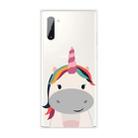 For Samsung Galaxy Note 10 Shockproof Painted TPU Protective Case(Fat Unicorn) - 1