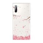 For Samsung Galaxy Note 10 Shockproof Painted TPU Protective Case(Cherry Blossoms) - 1