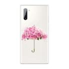 For Samsung Galaxy Note 10 Shockproof Painted TPU Protective Case(Flower Umbrella) - 1