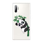 For Samsung Galaxy Note 10+ Shockproof Painted TPU Protective Case(Panda) - 1