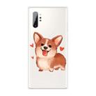 For Samsung Galaxy Note 10+ Shockproof Painted TPU Protective Case(Love Corgi) - 1