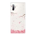 For Samsung Galaxy Note 10+ Shockproof Painted TPU Protective Case(Cherry Blossoms) - 1