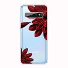 For Samsung Galaxy S10 5G Shockproof Painted TPU Protective Case(Safflower) - 1