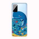 For Samsung Galaxy S20+ Shockproof Painted TPU Protective Case(Whale Seabed) - 1