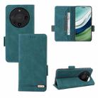 For Huawei Mate 60 Magnetic Clasp Leather Phone Case(Green) - 1