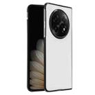For OPPO Find N5 PU Leather PC Phone Case(White) - 3