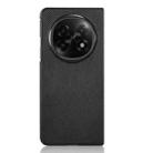 For OPPO Find N5 PU Leather PC Phone Case(Black) - 2