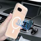 For Google Pixel 8a MagSafe Clear Acrylic PC Hybrid TPU Phone Case(Transparent) - 3