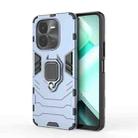 For vivo iQOO Z9X 5G Shockproof PC + TPU Holder Phone Case(Navy Blue) - 1