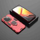 For vivo iQOO Z9s Pro Shockproof PC + TPU Holder Phone Case(Red) - 2