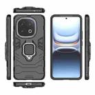 For vivo iQOO 13 5G Shockproof PC + TPU Holder Phone Case(Black) - 3