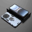 For vivo iQOO 13 5G Shockproof PC + TPU Holder Phone Case(Navy Blue) - 2