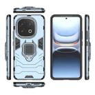 For vivo iQOO 13 5G Shockproof PC + TPU Holder Phone Case(Navy Blue) - 3