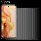 For Ulefone Note 18 Pro 50pcs 0.26mm 9H 2.5D Tempered Glass Film - 1