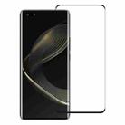 For Huawei nova 12 Pro 9H HD 3D Curved Edge Tempered Glass Film(Black) - 1