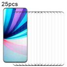 For Huawei Enjoy 70 25pcs 9H HD 3D Curved Edge Tempered Glass Film(Black) - 1