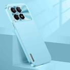 For Xiaomi Redmi K70E Streamer Series Micro Frosted Metal Paint PC Phone Case(Sierra Blue) - 1