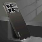 For Xiaomi Redmi K70 Streamer Series Micro Frosted Metal Paint PC Phone Case(Black) - 1