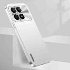 For Xiaomi Redmi K70 Pro Streamer Series Micro Frosted Metal Paint PC Phone Case(Silver) - 1