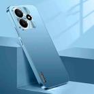 For Redmi Note 14 Streamer Series Micro Frosted Metal Paint PC Phone Case(Sierra Blue) - 1