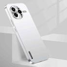 For Redmi K80 Pro Streamer Series Micro Frosted Metal Paint PC Phone Case(Silver) - 1