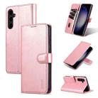 For Samsung Galaxy S23 FE 5G AZNS Skin Feel Calf Texture Flip Leather Phone Case(Rose Gold) - 1