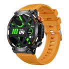 HT17 1.46 inch Round Screen Bluetooth Smart Watch, Support Health Monitoring & 100+ Sports Modes(Orange) - 1