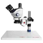 Kaisi TX-350E Ver1.2 7X-50X Microscope Zoom Stereo Microscope with Big Base - 1