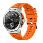 HT8 1.46 inch Round Screen Bluetooth Smart Watch, Support Health Monitoring & 100+ Sports Modes & Alipay(Orange) - 1