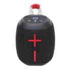 T&G TG-389 Portable Outdoor IPX5 Waterproof Wireless Bluetooth Speaker(Black) - 1