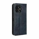 For Umidigi G5 Mecha Magnetic Buckle Retro Texture Leather Phone Case(Blue) - 3