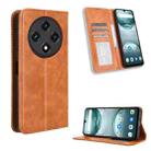 For Umidigi G100 / G100A Magnetic Buckle Retro Texture Leather Phone Case(Brown) - 1